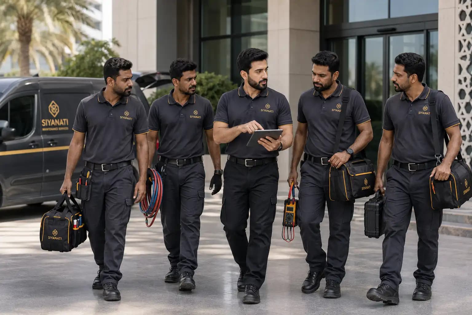 Siyanify field maintenance team